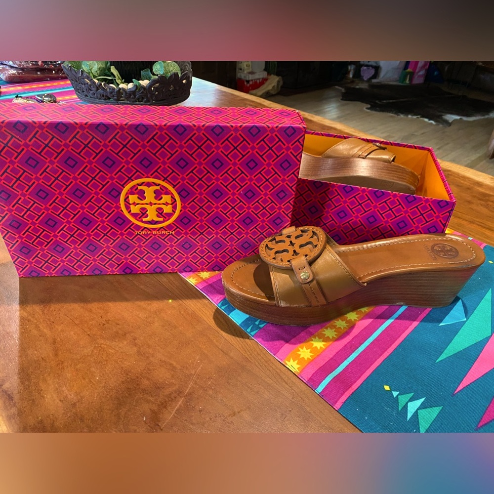 Tory Burch sandal wedges!